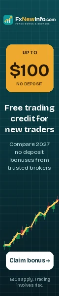 Forex no deposit bonus up to $100: compare free trading credit offers