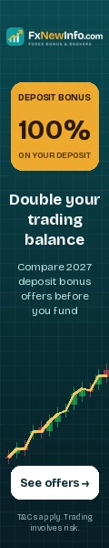 100% forex deposit bonus: compare 2027 deposit bonus offers