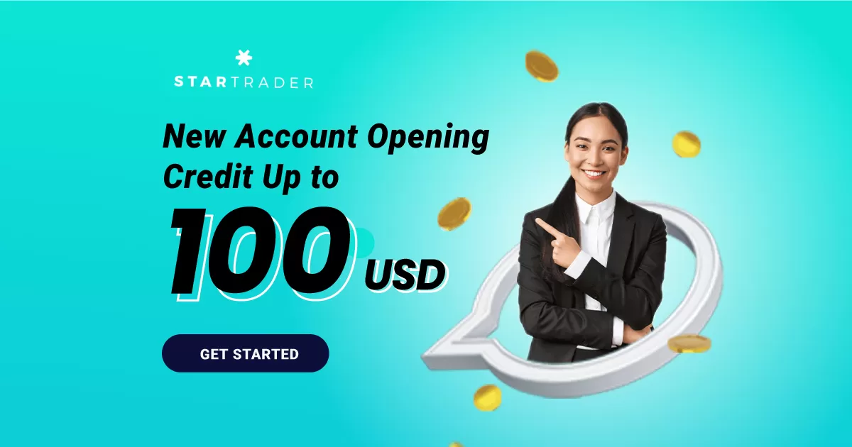 $100 STARTRADER Free New Account Opening Bonus