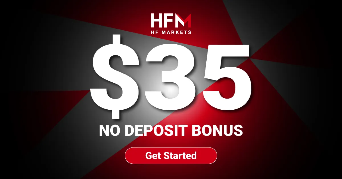 Collect $35 Forex No Deposit Bonus HF Markets
