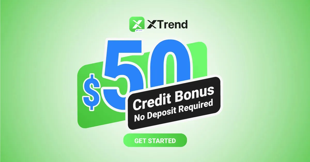 XTrend Offering a $50 Bonus with No Deposit Required