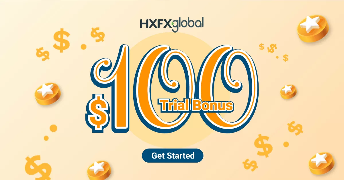 Grab Forex $100 Free Trial Bonus - HXFX Global