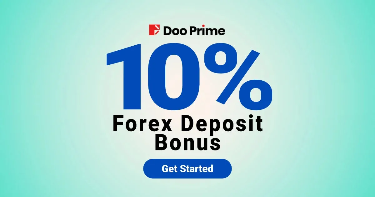 New Forex Trading 10% Bonus by DooPrime for Profits