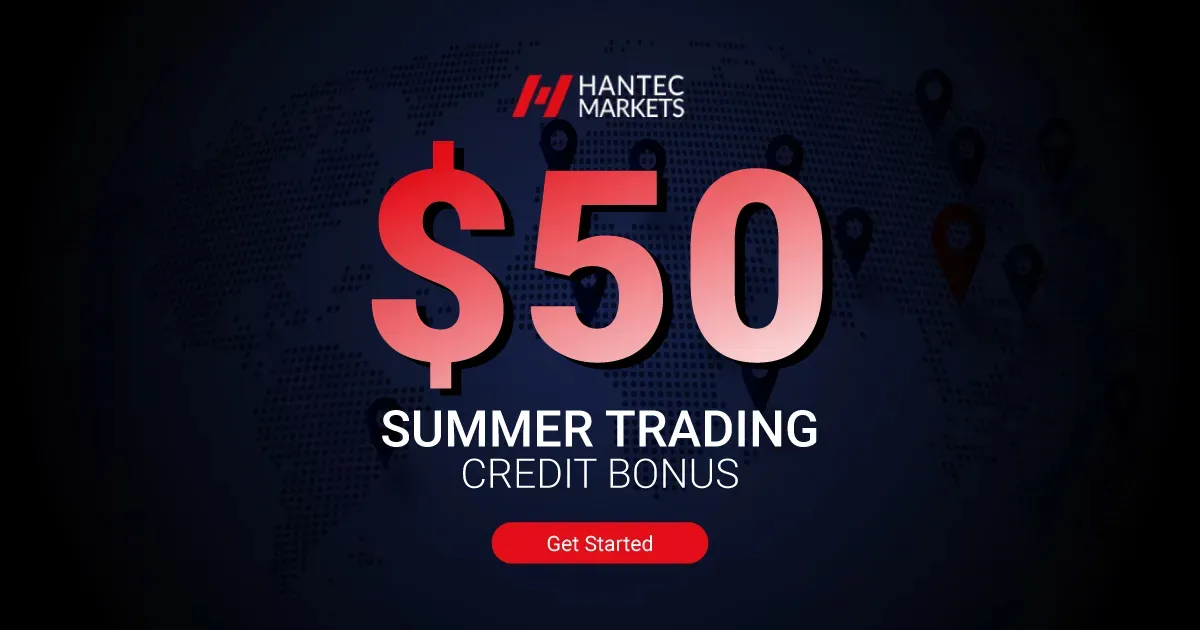 $50 Forex Trading Credit Bonus with Hantec Financial