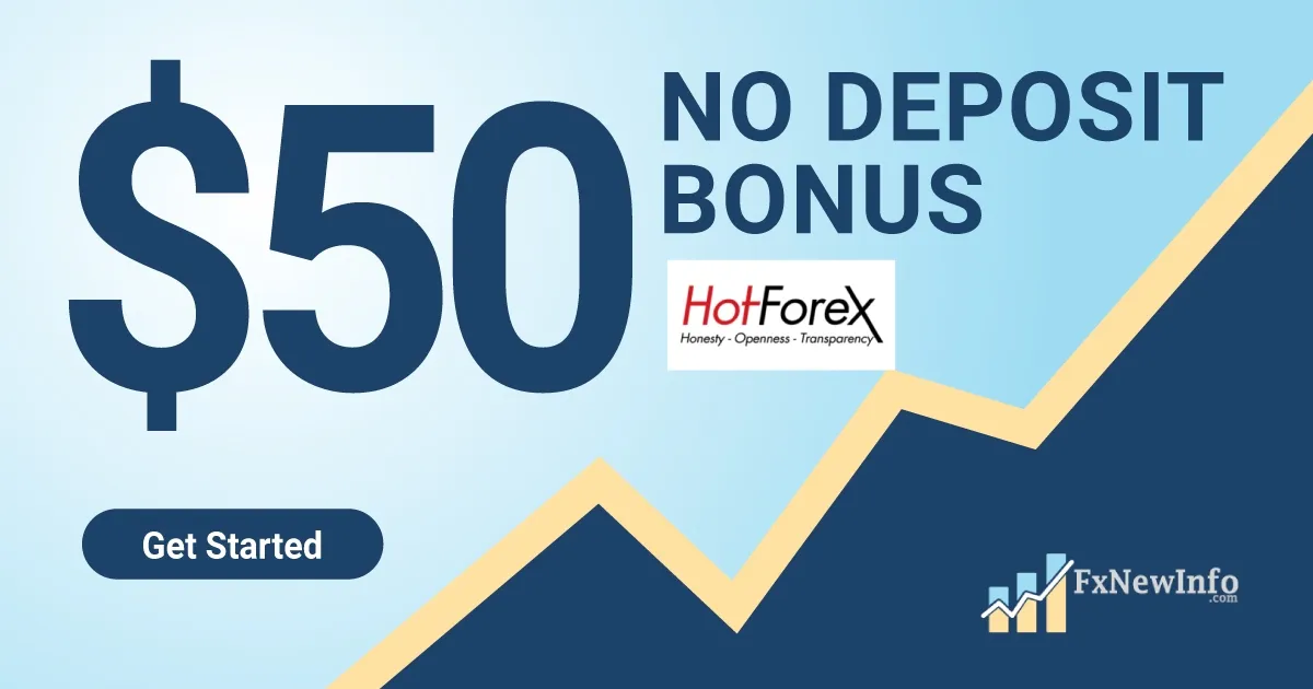 HF Markets Ltd (HotForex) $50 Forex No Deposit Bonus