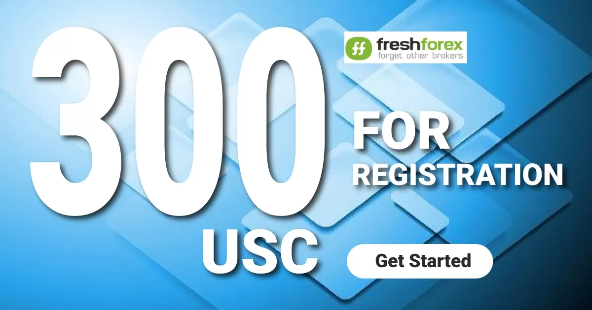 300 USC No Deposit Bonus FreshForex