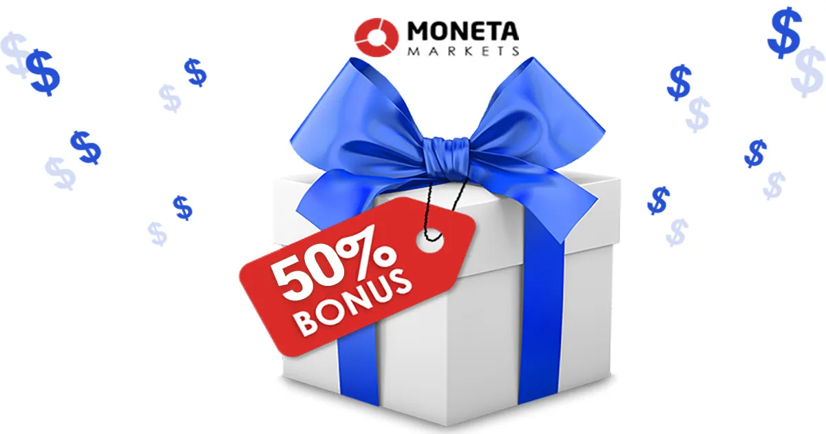 50% Forex Credit Bonus Offer from Moneta Markets