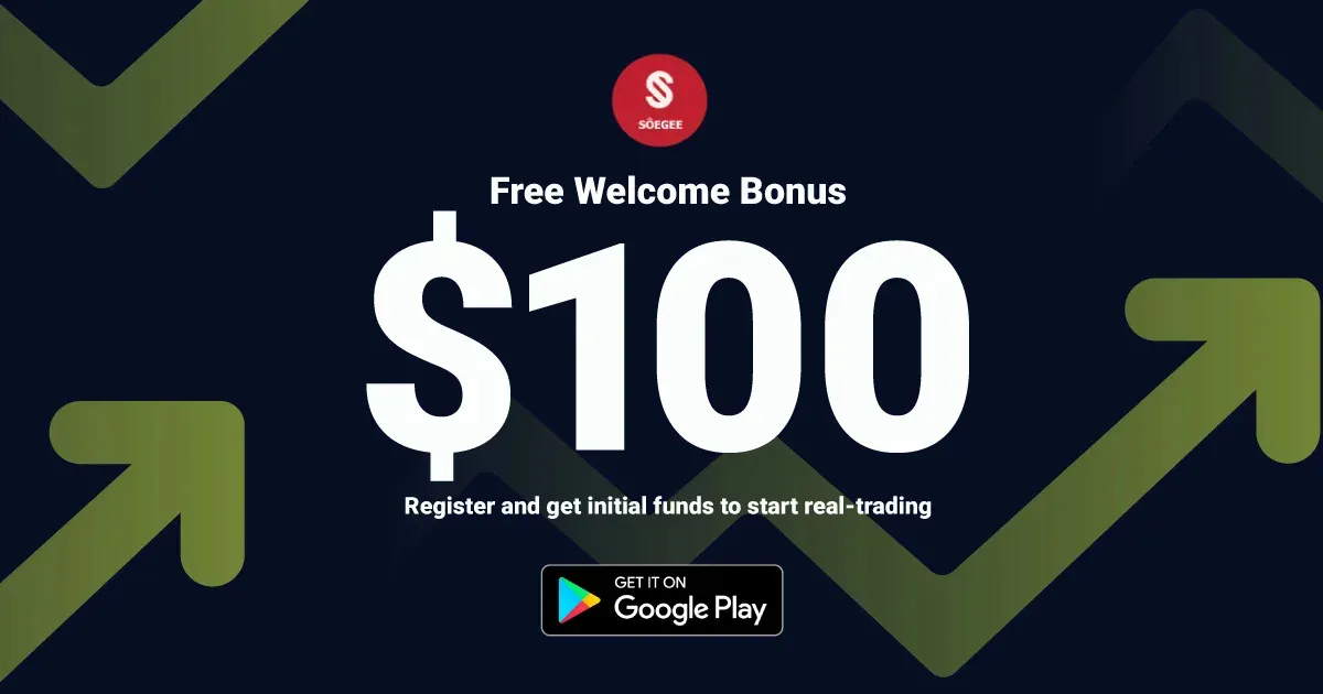 $100 Forex No Deposit Welcome Bonus at SoegeeFX