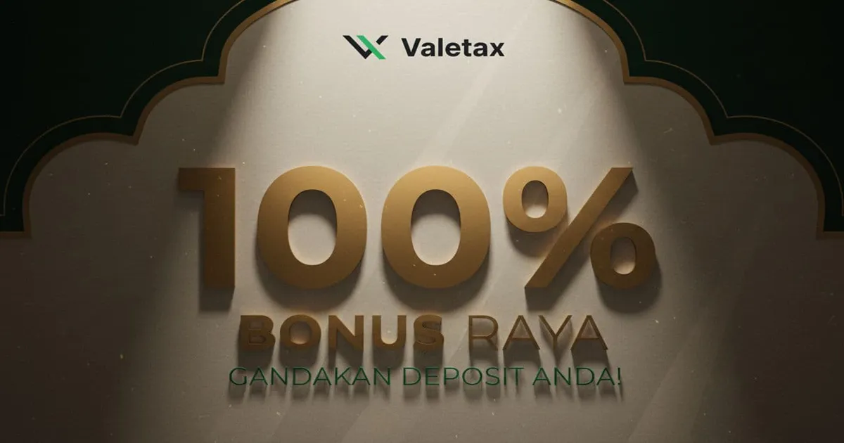 Valetax Announces a 100% Limited-Time Deposit Bonus