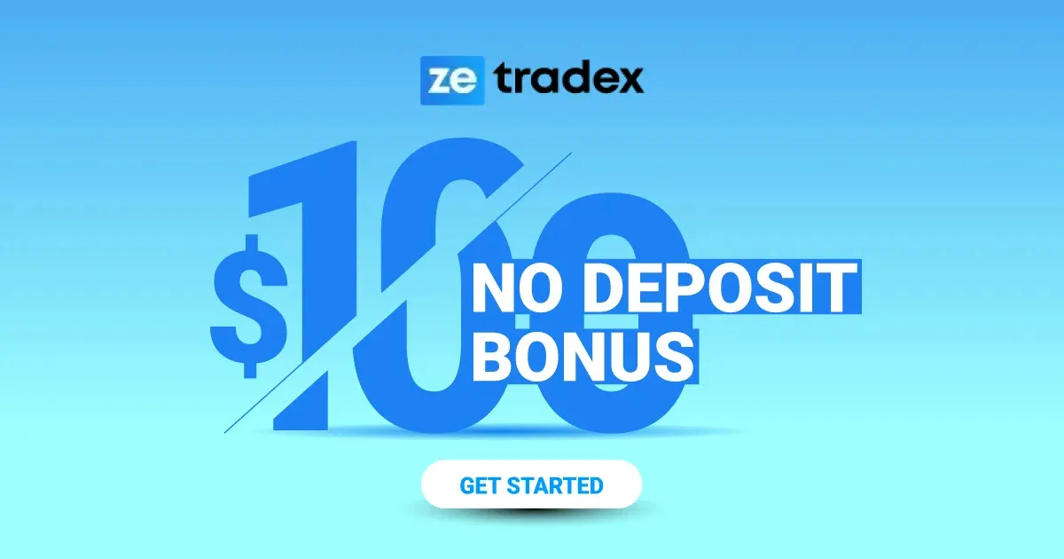 $100 No Deposit Forex Bonus Offer by Zetradex Forex Broker