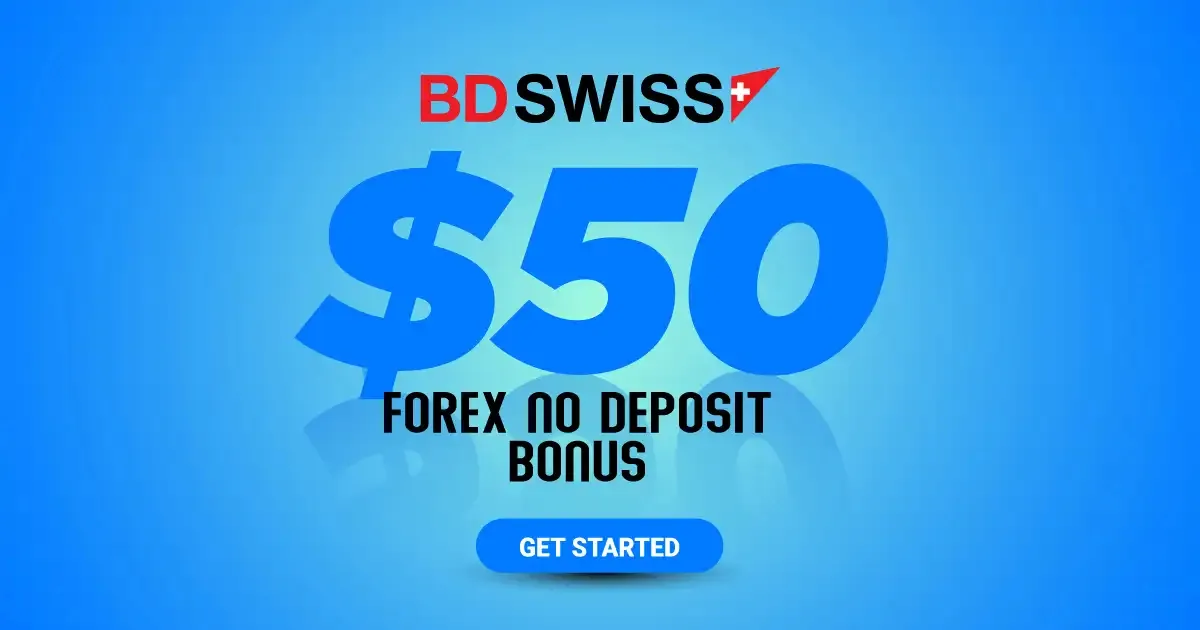 BDSwiss offer $50 Welcome Bonus with No Deposit Required