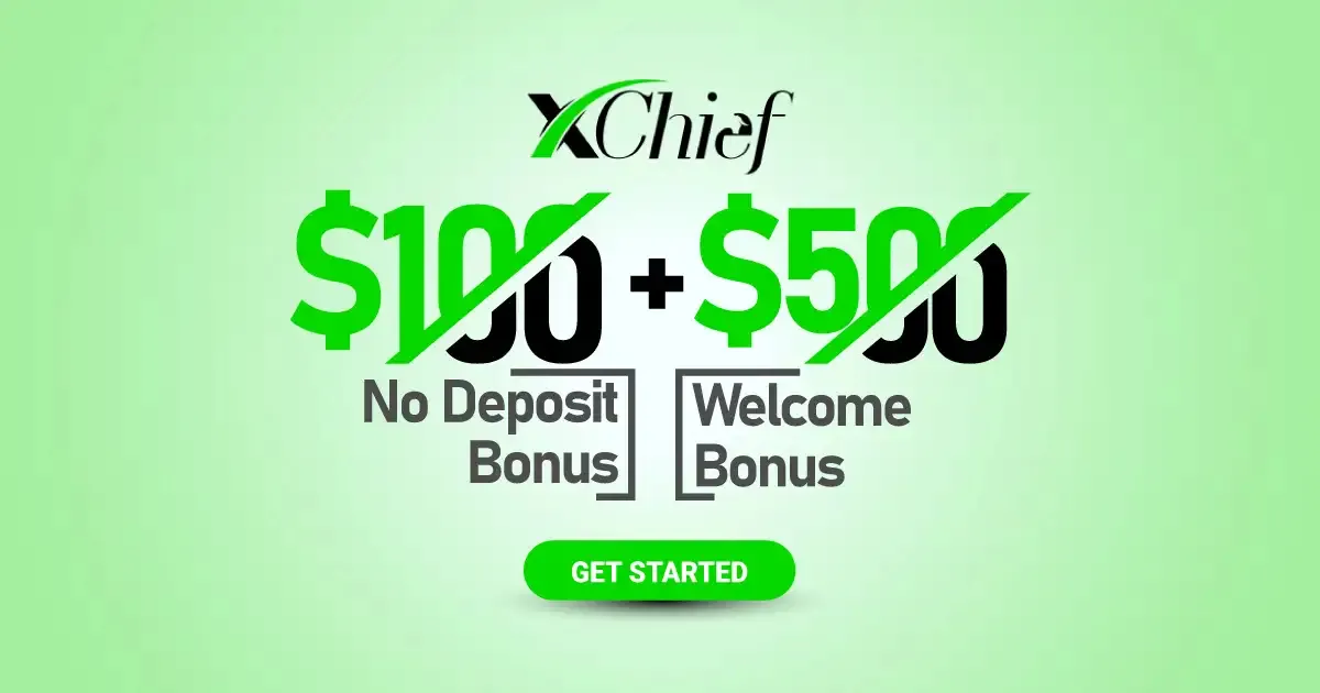 ForexChief $500 Deposit Bonus plus $100 No-Deposit Bonus
