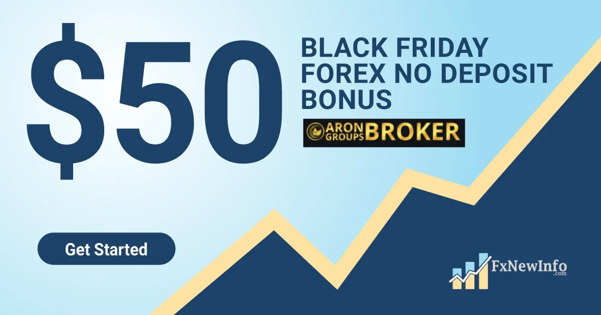 50 USD Black Friday No Deposit Bonus from Arong Group Broker