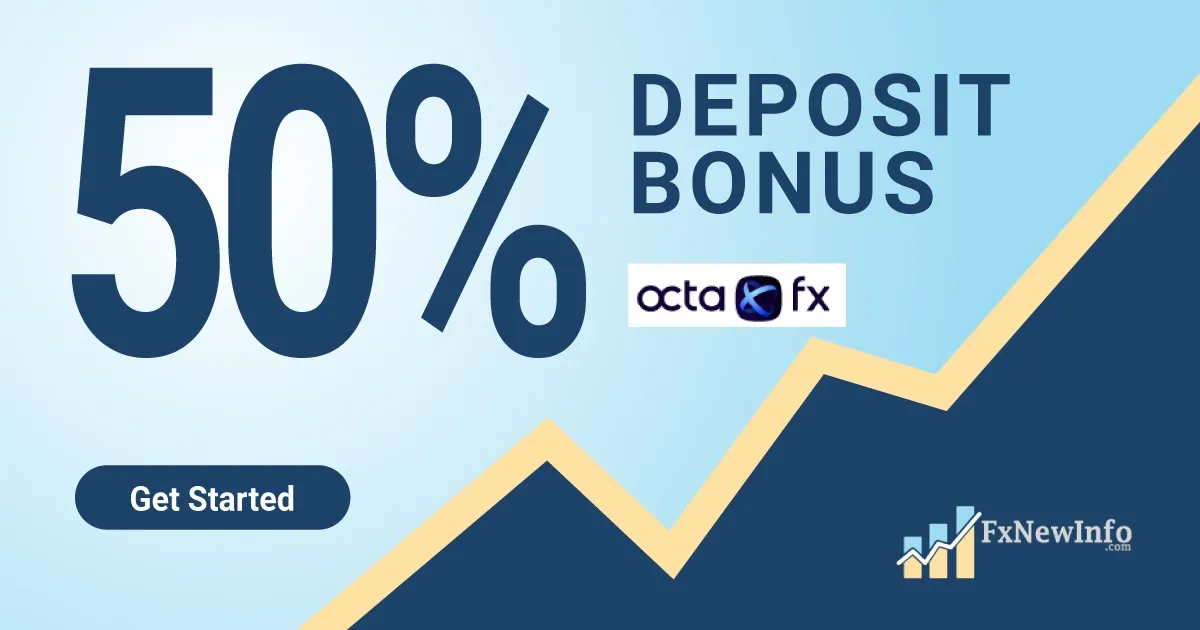 50% Forex Bonus on your per deposit by OctaFX