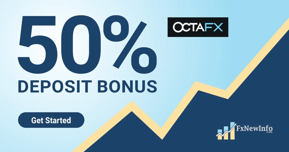 Bonus 50% on each Deposit OctaFX Forex