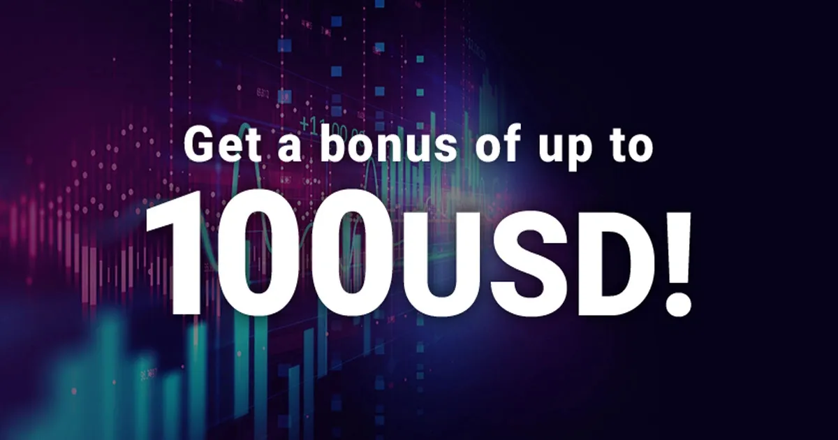 Get a $100 Forex Bonus for Opening a Free Account