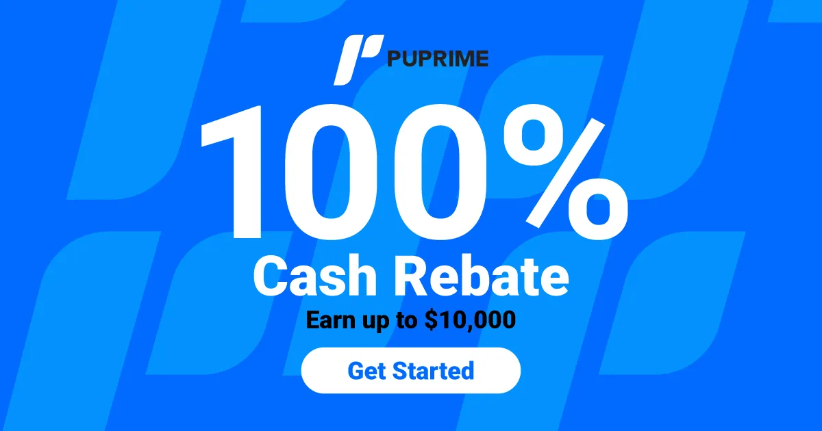100 % cash back from PuPrime