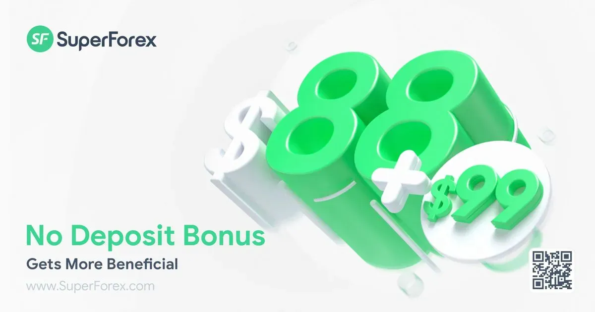 New Traders $99 Forex No Deposit Bonus from SuperForex
