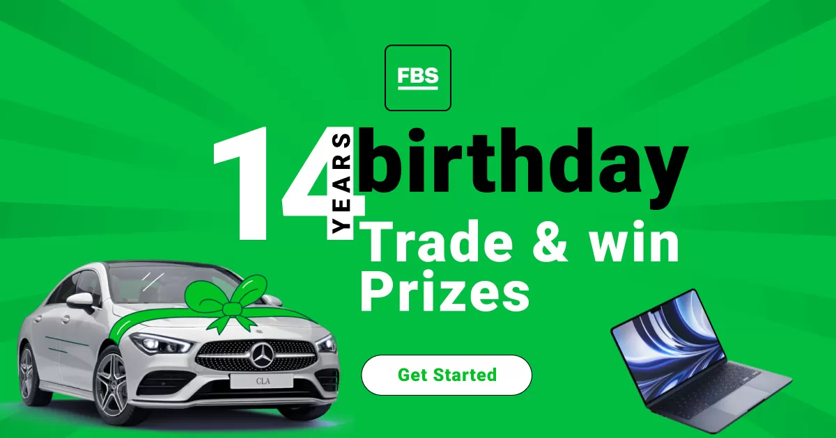 Trade and Earn Prizesa from FBS Birthday Promotion