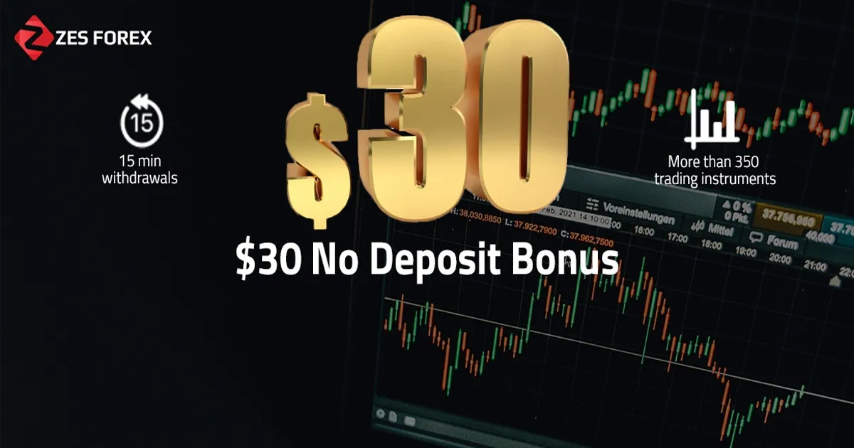 $30 Forex no deposit bonus without verification