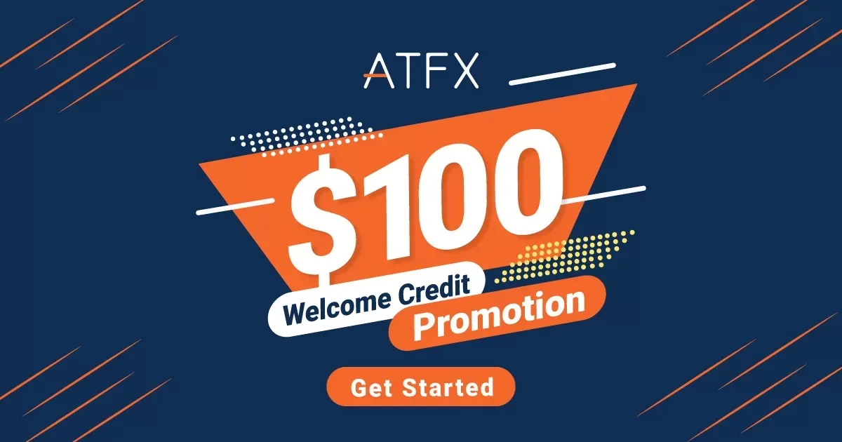 Get $100 Free Welcome Credit Bonus by ATFX for Forex Trading