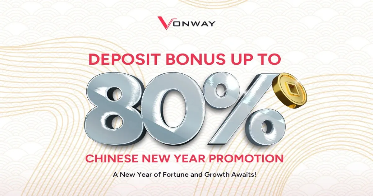 Celebrate Chinese New Year with Vonway Up to 80% Bonus