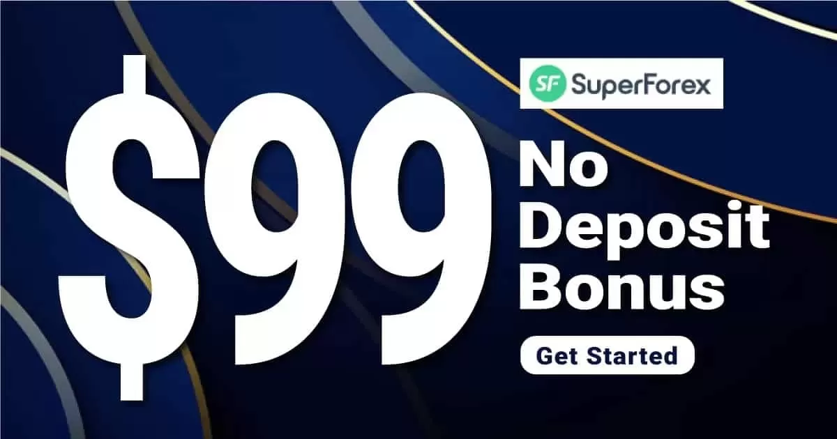 Amazing Plus $99 No Deposit Welcome Bonus on SuperForex