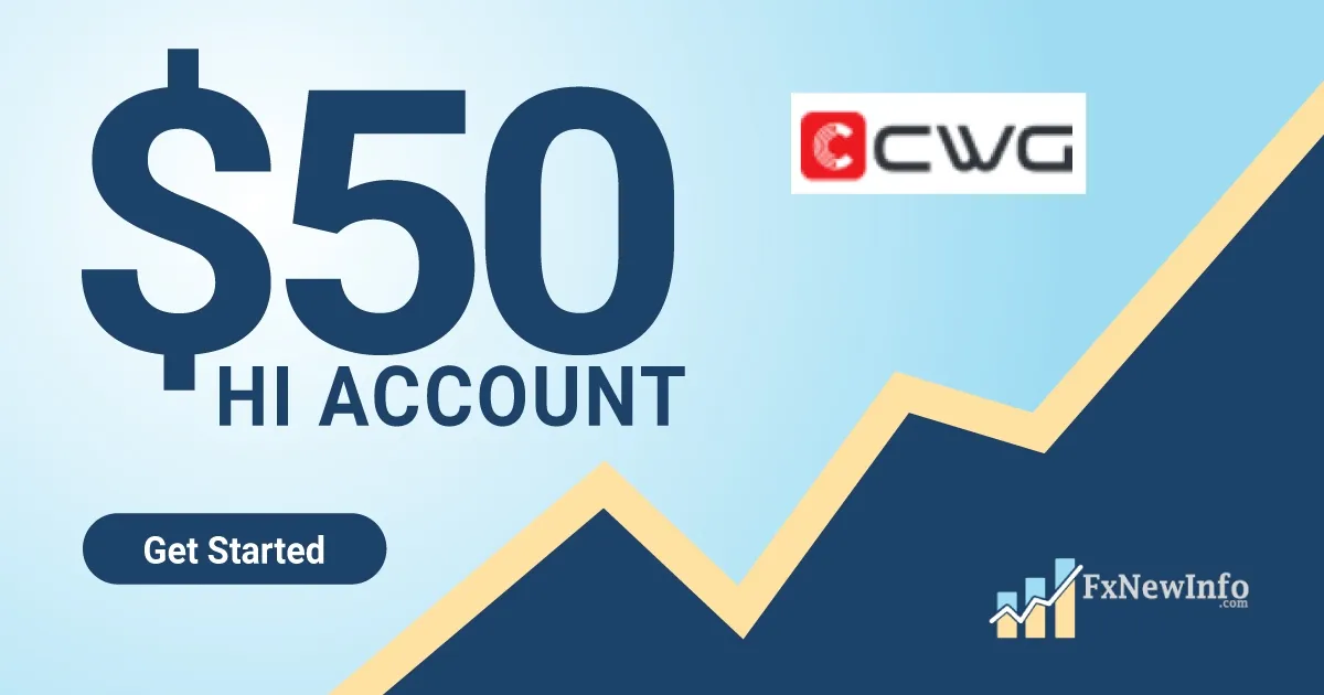 $50 Hi Account Bonus by CWG Broker
