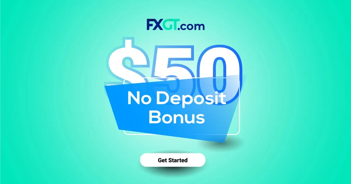 FXGT Welcome Free Credit Bonus with $50 for trading