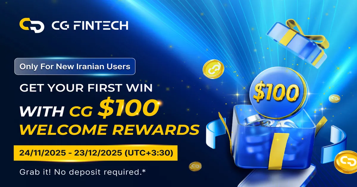 CG FinTech $100 Forex No-Deposit Welcome Bonus
