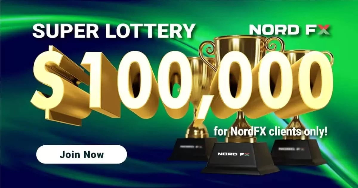 Succeed in Super Lottery and get up to $100000 on NordFX 