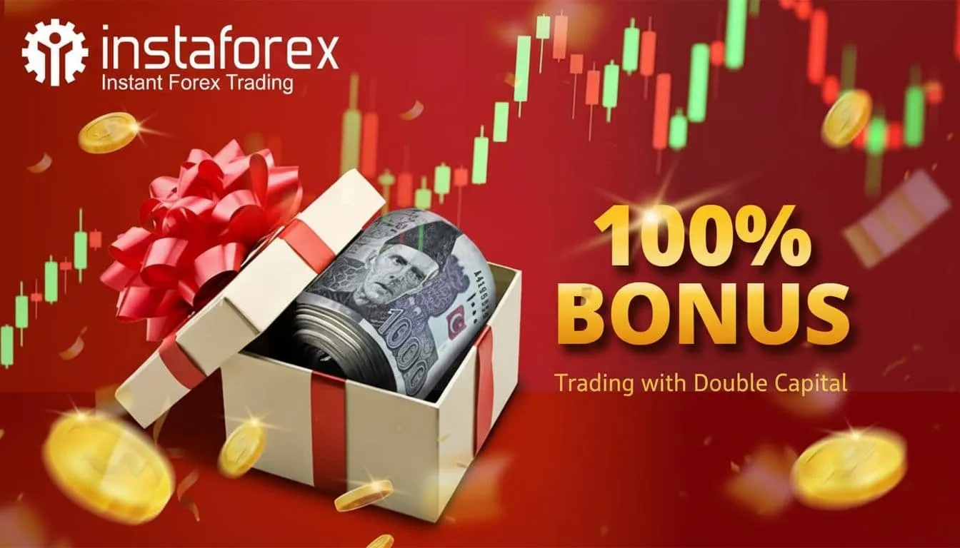 InstaForex 100% Deposit Bonus Trading with Double Capital