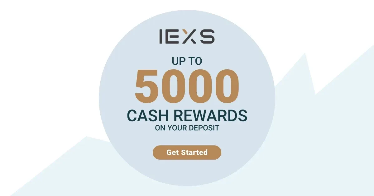 IEXS 100% Cash Bonus on Deposit Every Day