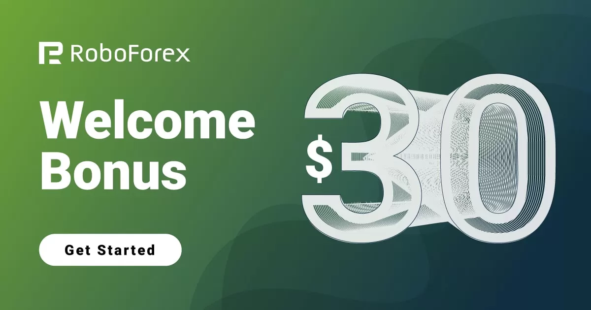 Get $30 Welcome NO DEPOSIT BONUS – RoboForex