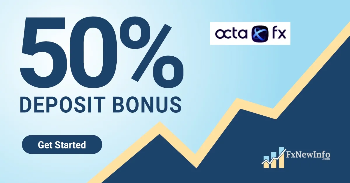 50% Bonus on each Deposit through OctaFX broker