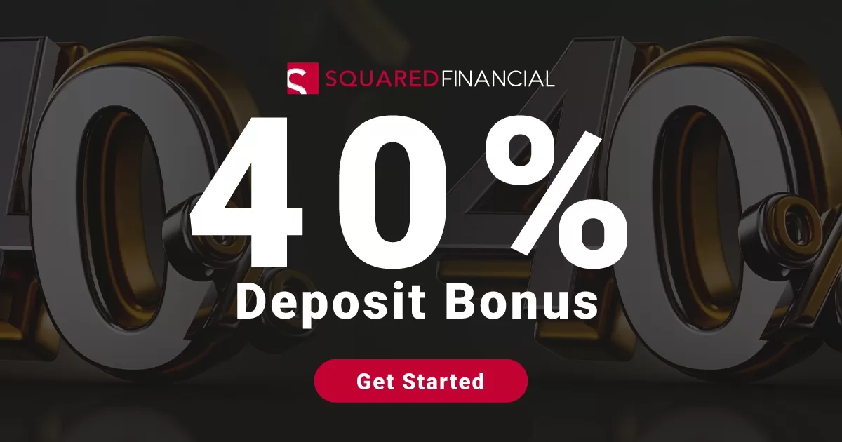 Squared Finance Forex 40% Deposit Bonus
