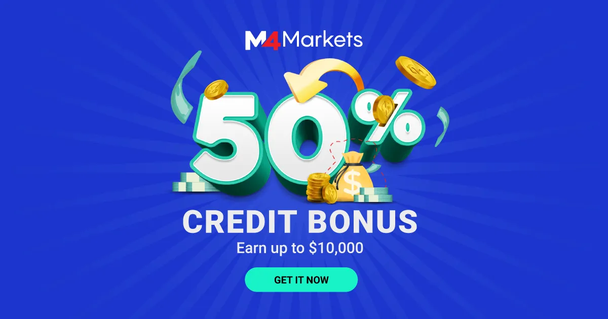 Get 50% Bonus on Forex Trading with M4Markets