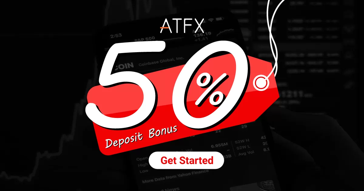 ATFX is currently offering a 50% deposit bonus promotion