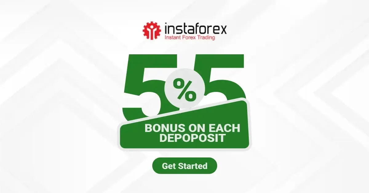 Get Whopping 55% Bonus on Every Deposit at InstaForex
