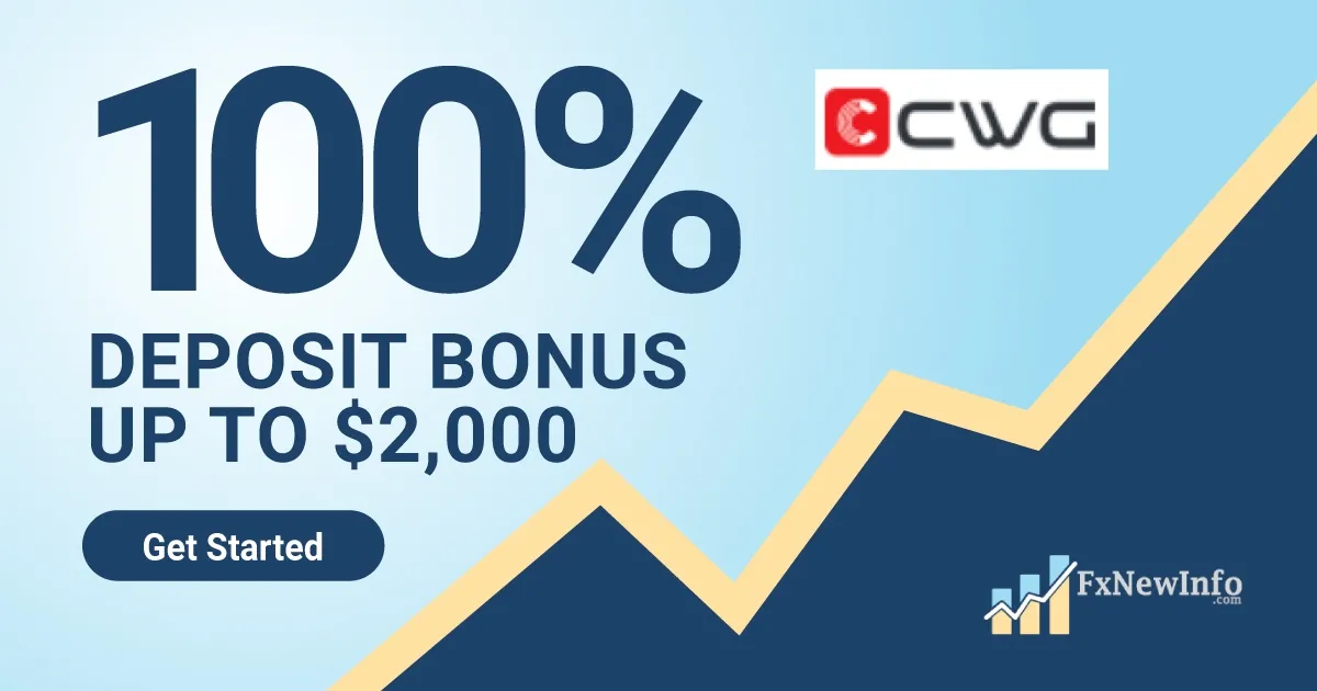 CWG Markets 100% Forex Deposit Bonus 2022