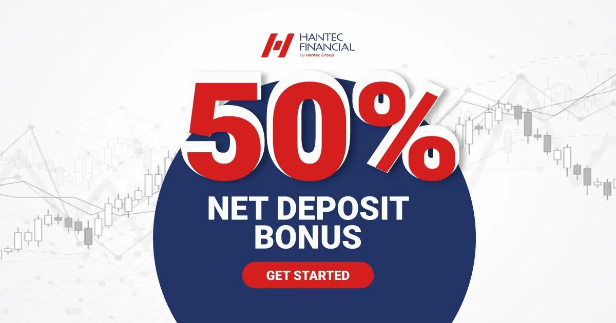  Hantec Financial 50% Net Deposit Bonus