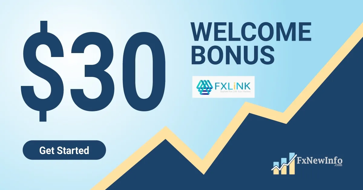 FXLink 30 USD Forex No Deposit Bonus 2022