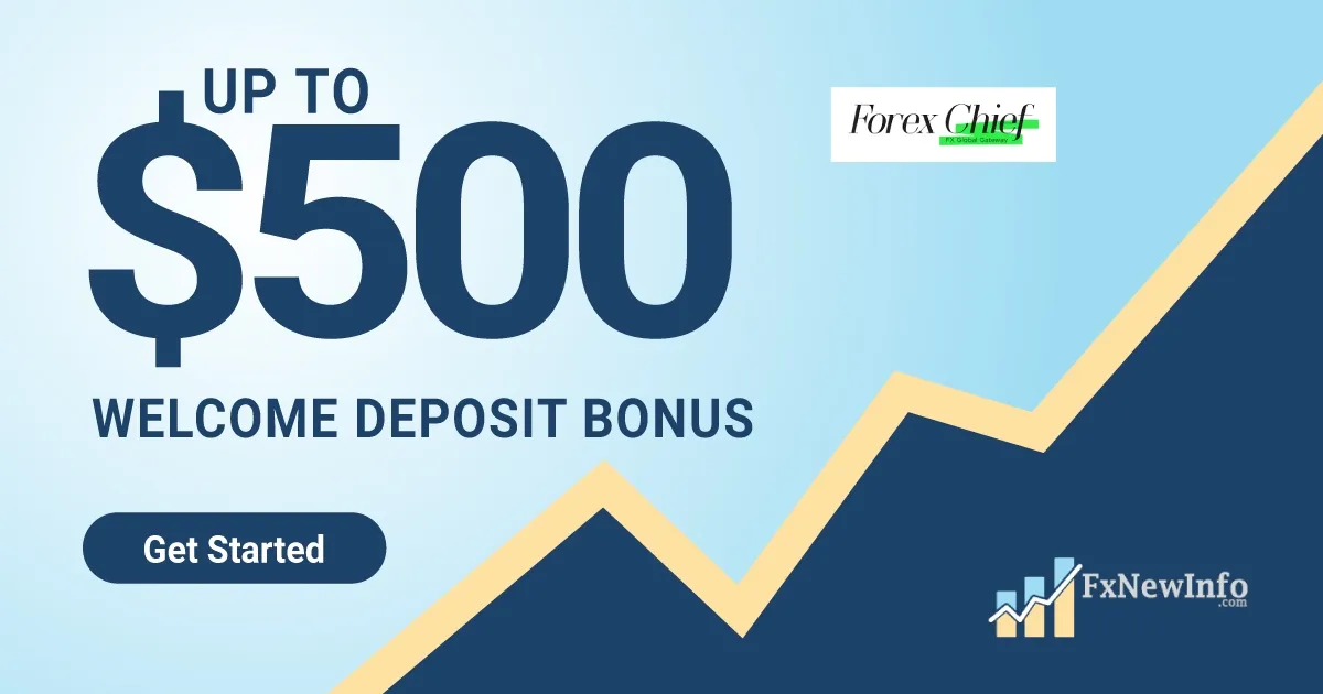 ForexChief 500 USD Welcome Deposit Bonus