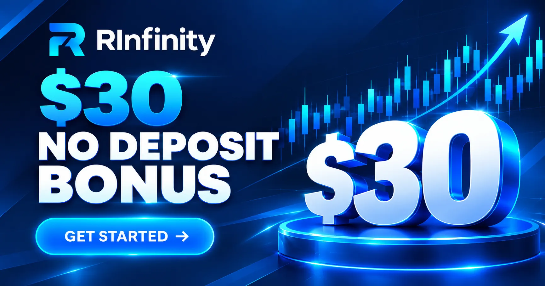 RInfinity $30 No Deposit Bonus Start Earning Today