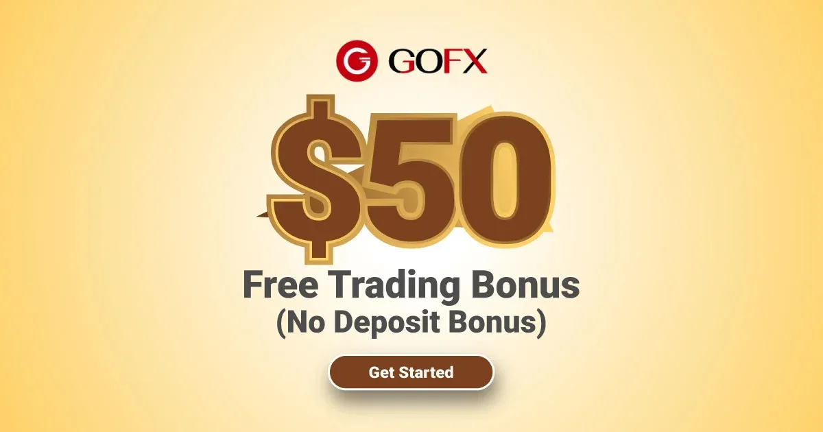 GOFX $50 No Deposit Forex Trading Bonus for new Traders