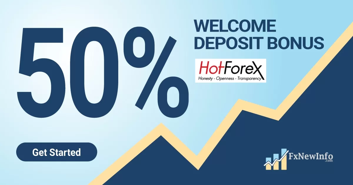 Get HotForex 50% Welcome Deposit Bonus