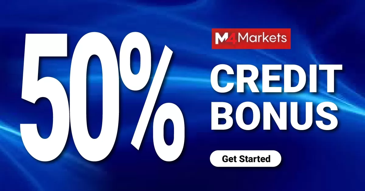 M4Markets  50% Credit Bonus Up To $5000
