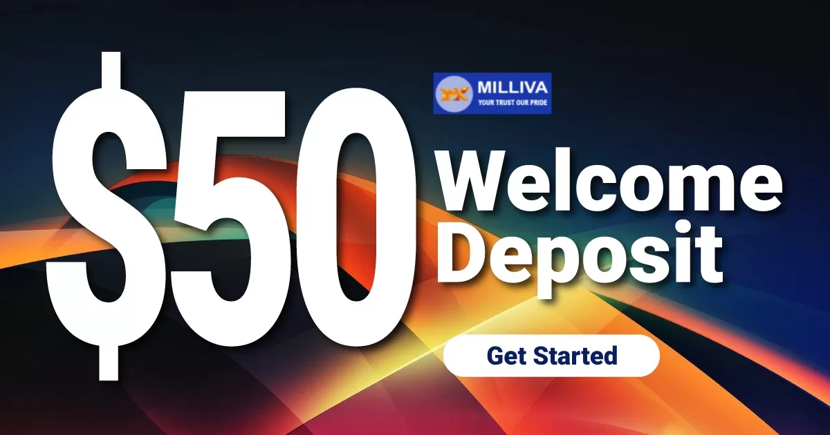 Milliva 50$ Welcome Deposit Bonus