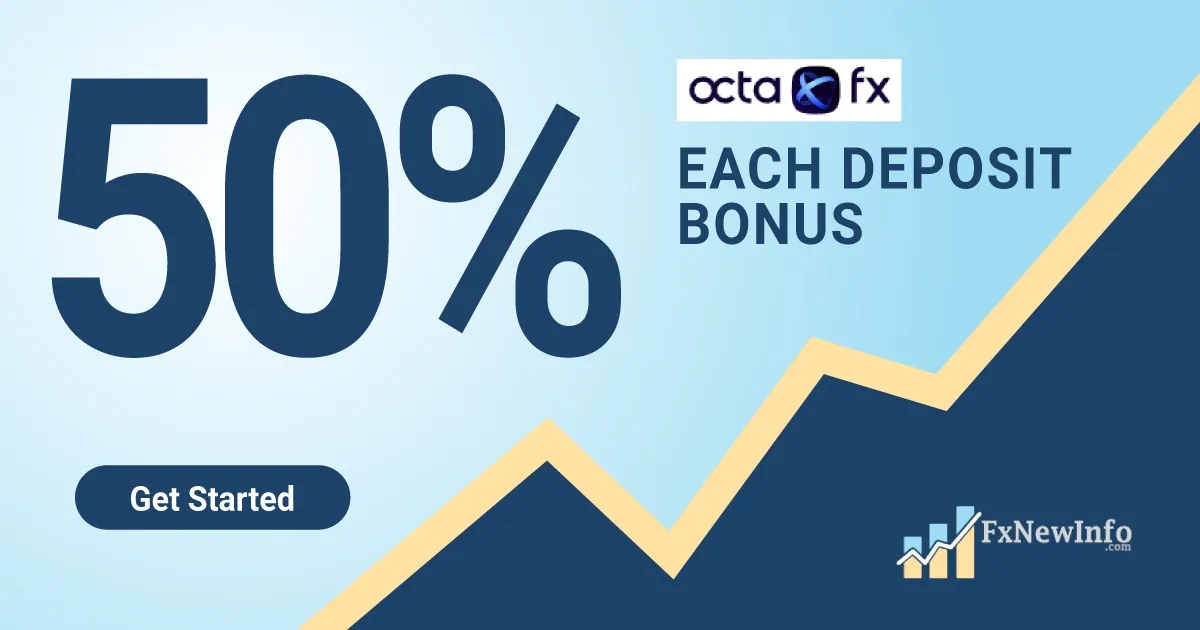 Forex New campaign of 50% Bonus on each deposit by OctaFX