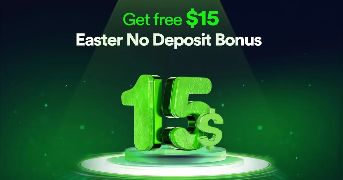 Get $15 Easter Forex No Deposit Bonus TBS 